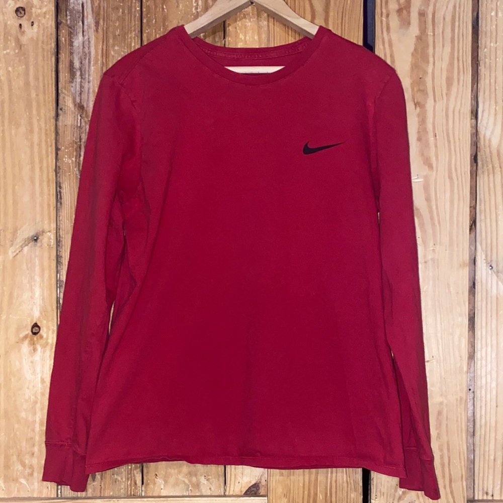 Nike Kids Crimson Long Sleeve Tee